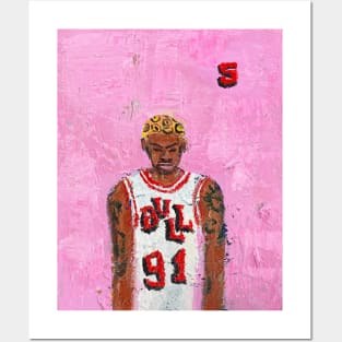 Dennis Rodman Posters and Art